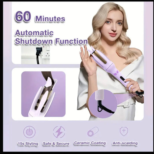 Fer à Boucler Automatique 28 mm – Style Sans Effort, Résultats Sublimes