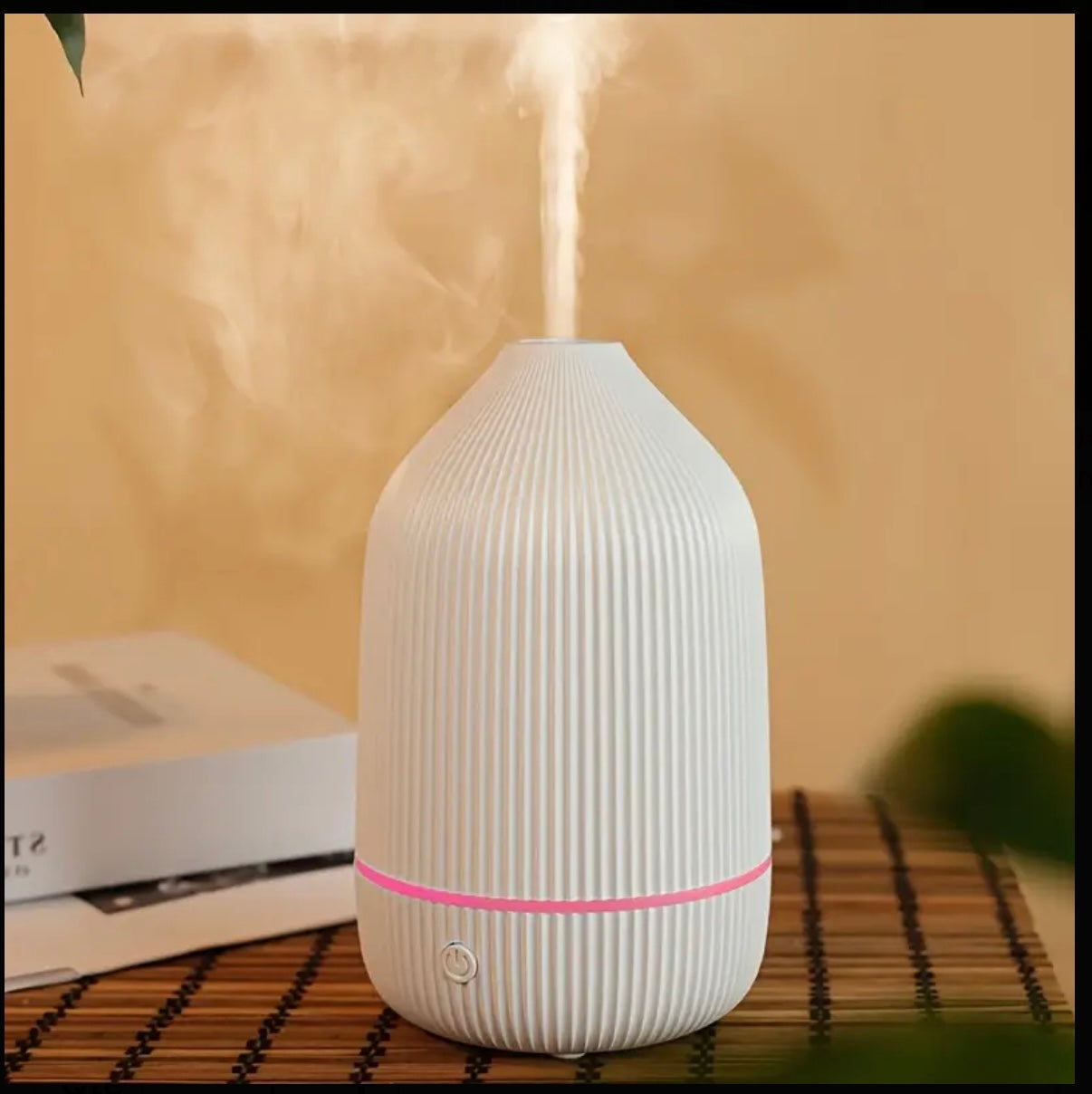 Diffuseur d’Huiles Essentielles 2 en 1 & Humidificateur – Technologie Soundwave