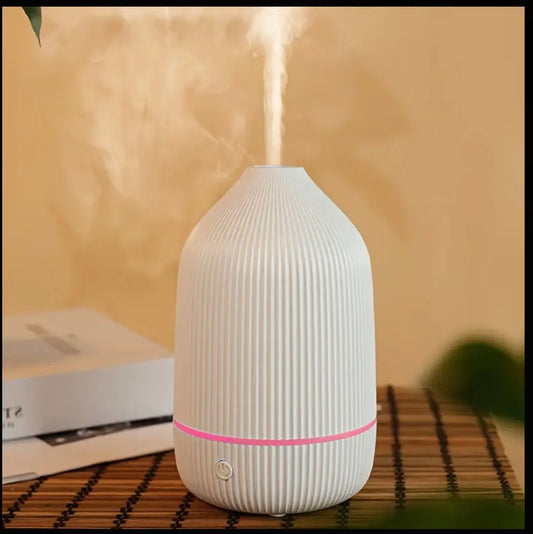 Diffuseur d’Huiles Essentielles 2 en 1 & Humidificateur – Technologie Soundwave