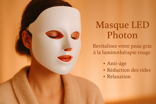 Masque LED 7 Couleurs Visage ifoulki Beauty