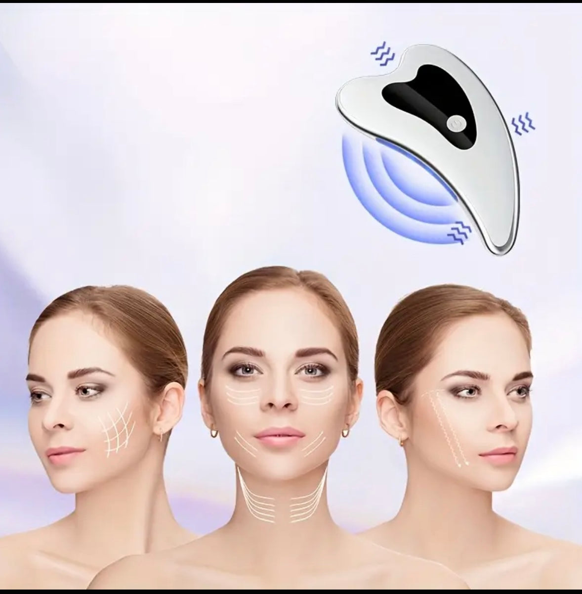 Appareil de Massage Gua Sha Électrique – Beauté & Relaxation Réinventées