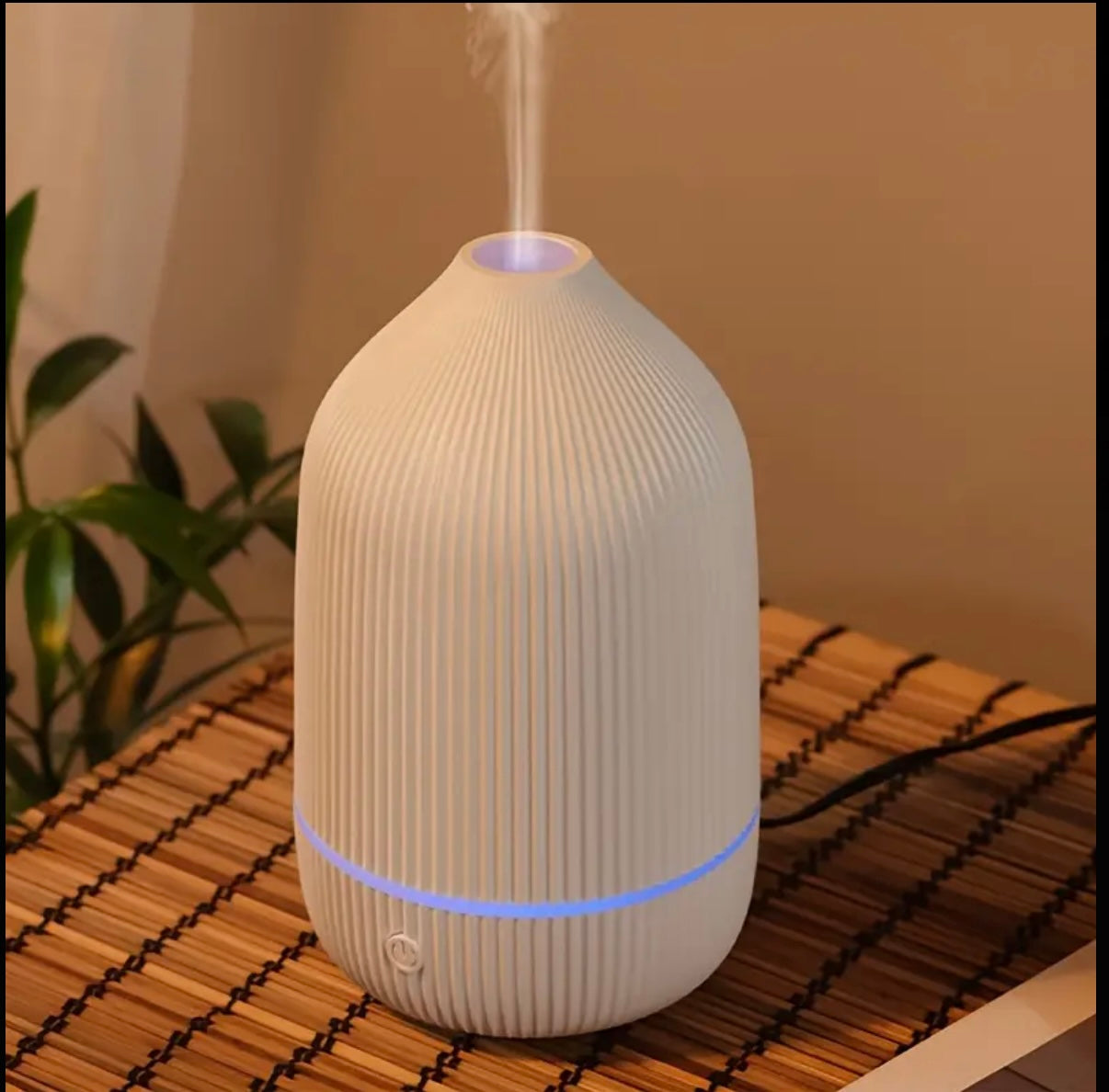 Diffuseur d’Huiles Essentielles 2 en 1 & Humidificateur – Technologie Soundwave