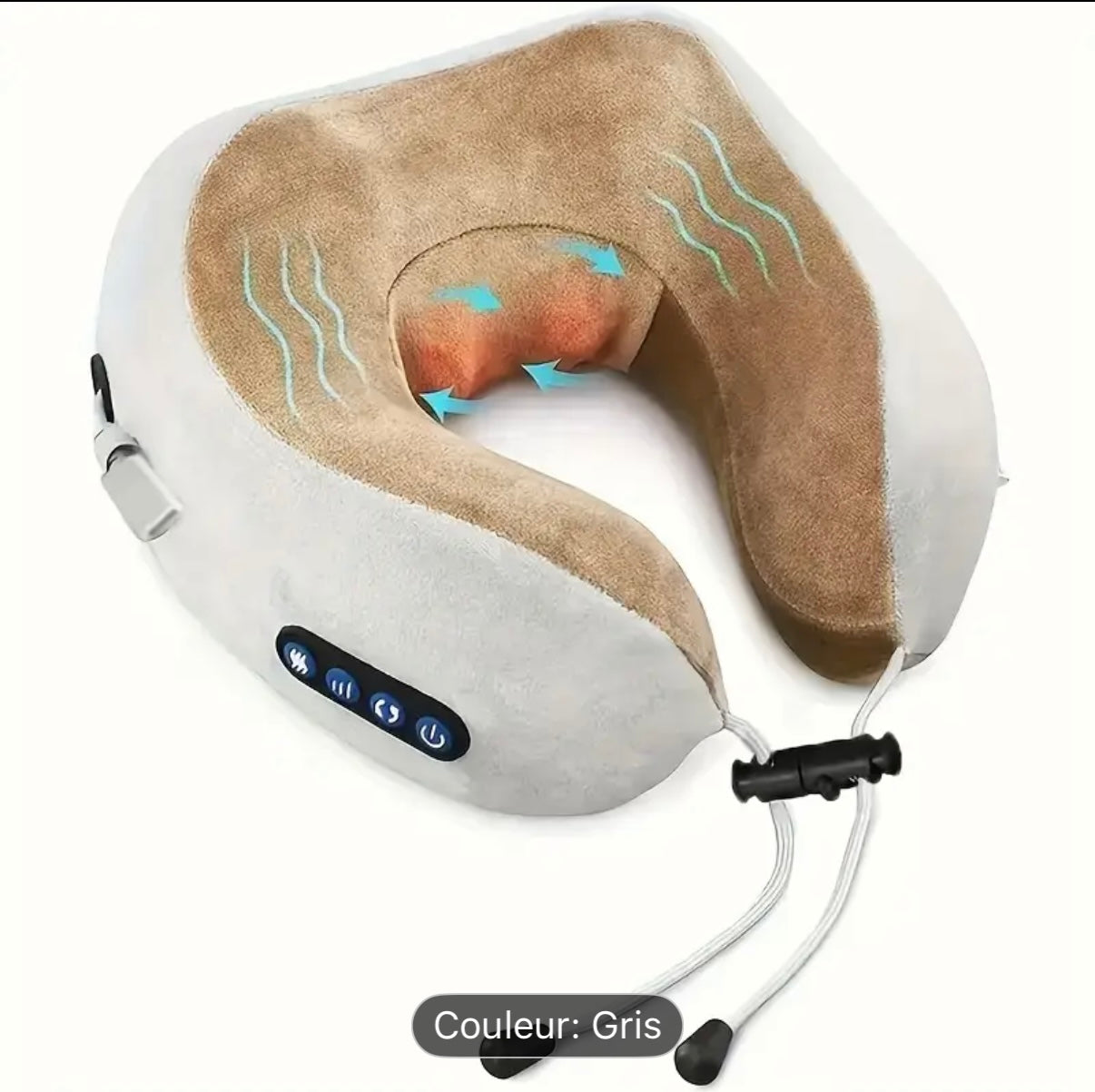 Oreiller Massant Cervical – Confort & Relaxation Ultime